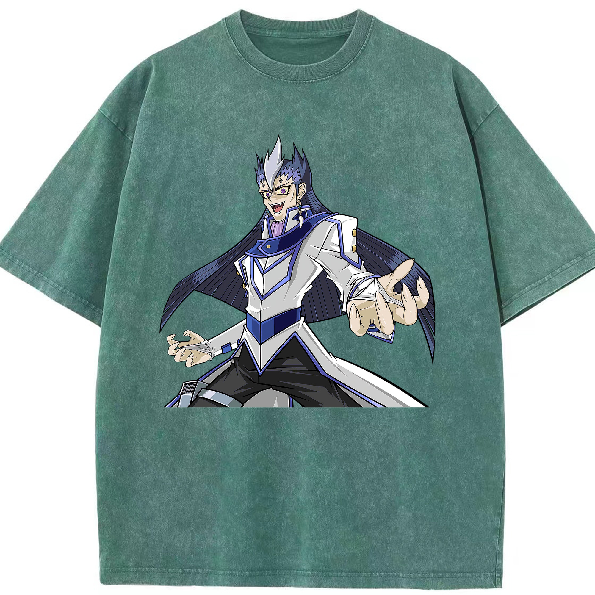 （画像用） 遊☆戯☆王 Yu-Gi-Oh! 綿100% ヴィンテージ風 半袖Tシャツ（フロントプリント）